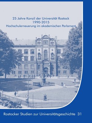 cover image of 25 Jahre Konzil der Universität Rostock 1990-2015